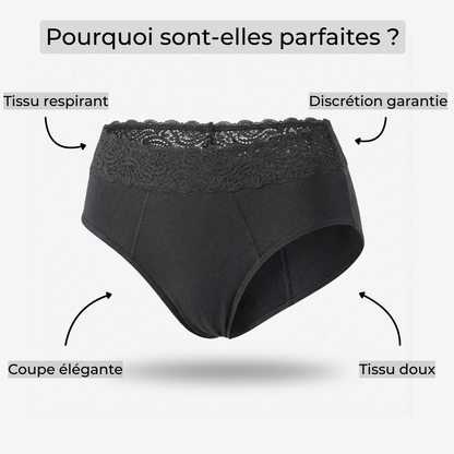 Culotte Taille haute en dentelle