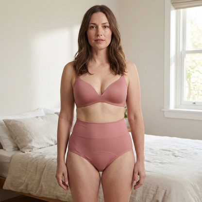 Culottes d’incontinence & menstruelles taille haute ultra-absorbantes